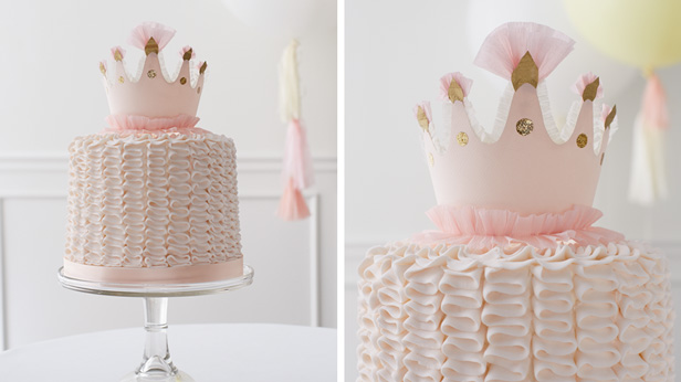 DIY Birthday Cake Toppers: Crown