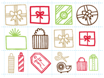 Reindeer relay Christmas party game for kids