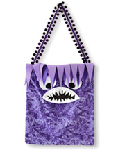 DIY Halloween Treat Bags: Monster