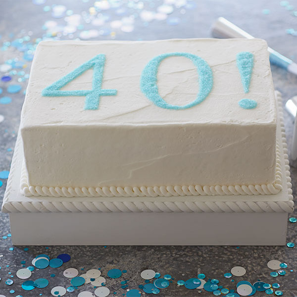 Easy birthday cake ideas: Number's Up