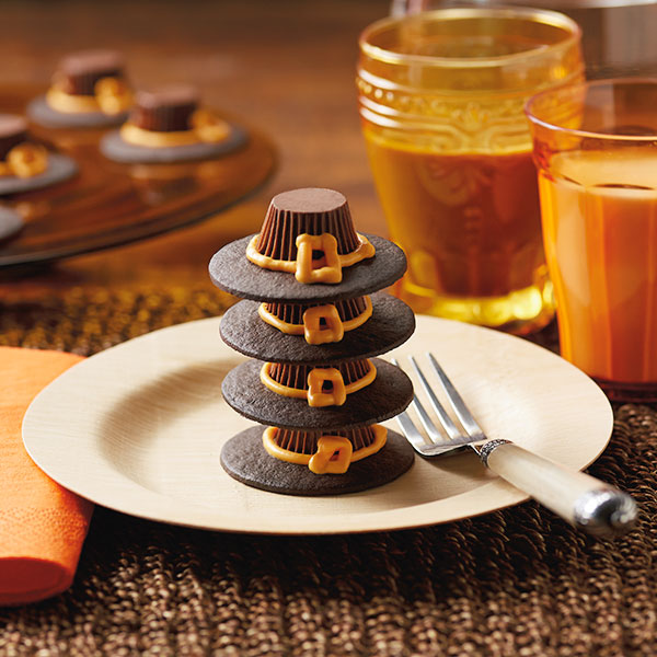 Pilgrim Hats Peanut Butter Cups Recipe