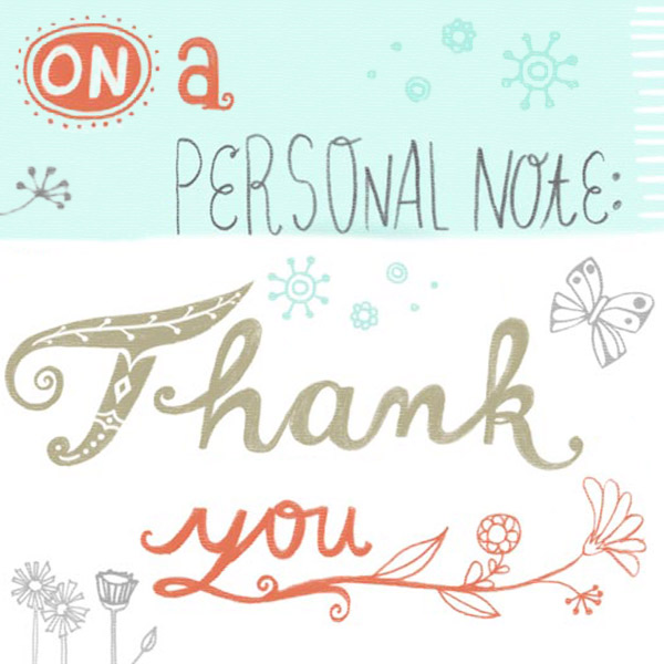 How to write a thank-you note