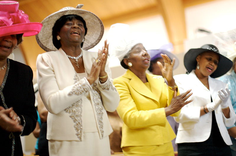 Singing at Church - Easter Tradtitions