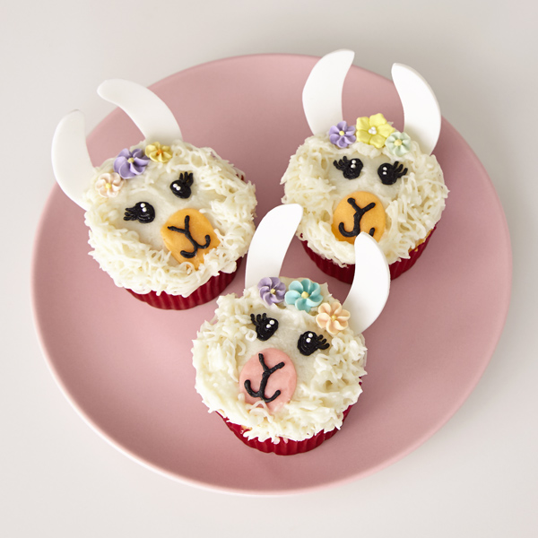 Lovely Llama Cupcakes