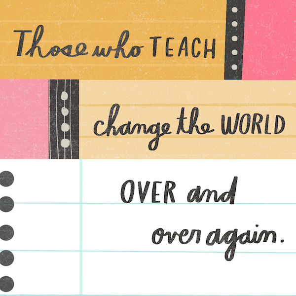 Teacher appreciation quote