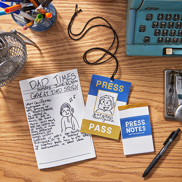 Put Dad in the headlines with a DIY Father’s Day newspaper