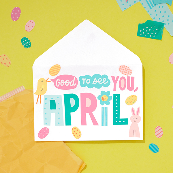 Good to see you, April